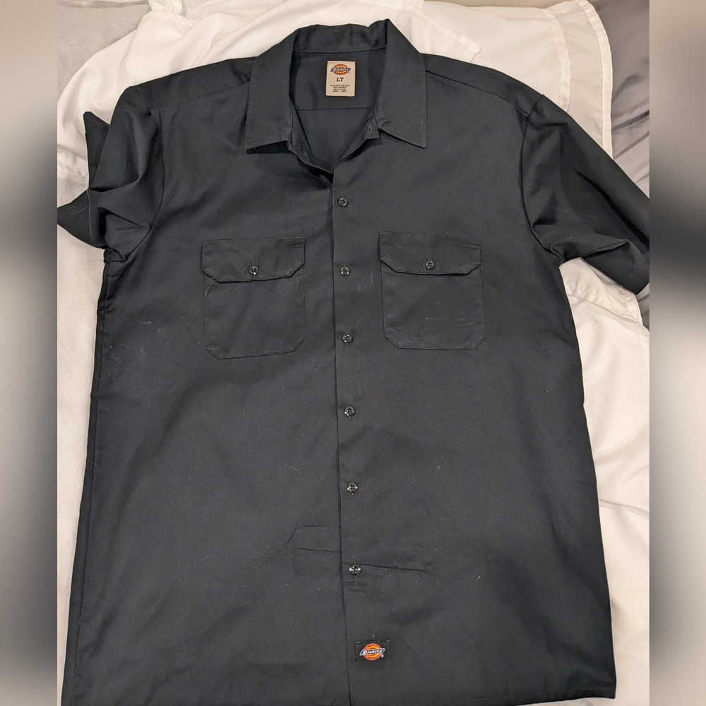 Dickies Men's Cotton Blend Short Sleeve Work Shirt